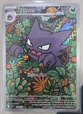 Pokemon Haunter Mega Evolution Phantasmal Flames AR IR MA1 113/103 Indonesia