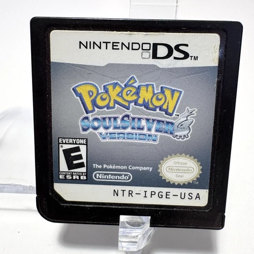 Pokemon SoulSilver Version Nintendo DS Loose Cartridge Only Tested Authentic