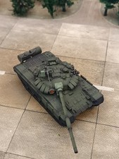 3D Printed 1/72 Soviet Union T-72Bm Model 1989 Main Battle Tank Finished Model