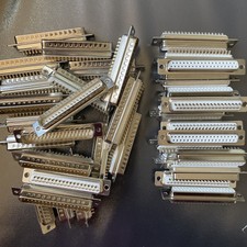 D-Subminiature 37-pin solder-type connectors, Quantity Of 22M, 15F
