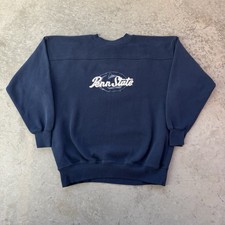 Vintage 90s Crable Penn State Nittany Lions Embroidered Crewneck Sweatshirt XL