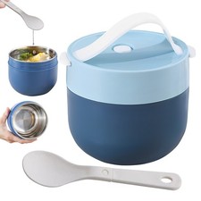 Portable Lunch Box Soup Cup Thermal Bento Box Food Jar Insulated Bento Container