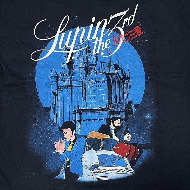 Lupine the Third Castle of Cagliostro T-shirt Miyazaki Daisuke Jigen Used thumbnail 4