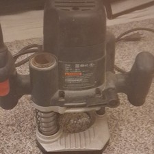 BLACK+DECKER Plunge Router Tool 120V Corded Electric Black Router