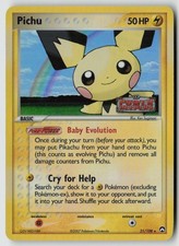 Pichu 21/108 Power Keepers Reverse Holo 2007 Rare on eBay
