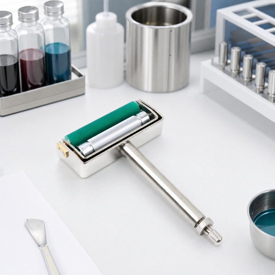 Manual Ink Proofing Roller Handheld Manual Ink Proofer Stainless Steel ...