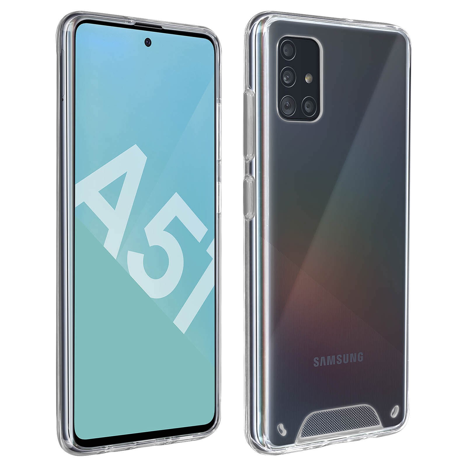 Coque Galaxy A51 Avizar Antichoc et Transparente