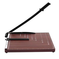 Guillotine Paper Cutter 18 Inch - Professional Large Heavy A3, Wood