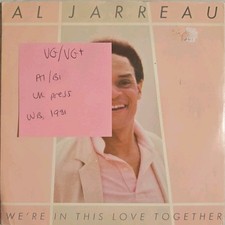 Al Jarreau We're In This Love Together Vinyl Record 7" VG/VG+ K17849 1981