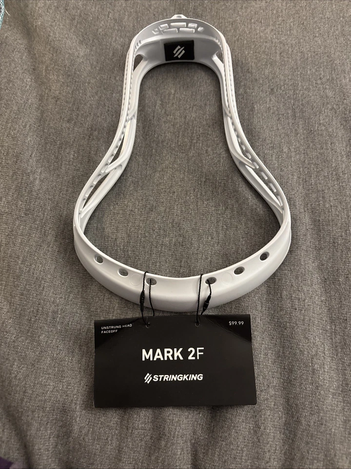 Nuevo Mark 2F Mejor Cabezal de Lacrosse Face off con Gran Malla Face off Foto 3 de 4