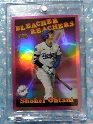 2025 Topps Update Series Bleacher Reachers Pink Foil BR-1 Shohei