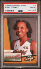2014 Rittenhouse Wnba #76 Angel Robinson PSA 8 Rookie