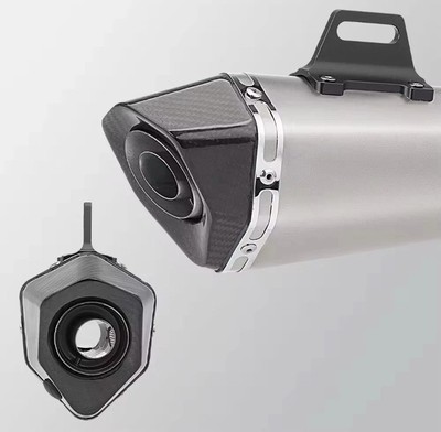 Universal 51mm Inlet Motorcycle Exhaust Yoshimura R11 Style.