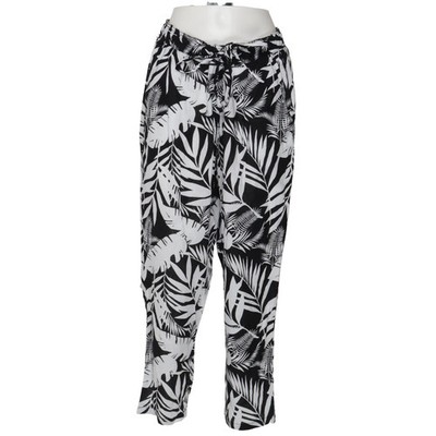 Pyjamahose, Größe: 44, Schwarz/Weiß, Zebra, Damen #lnD