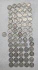 66 Mercury Dimes 4.8 Ounces of Silver Most of the Dates are in the 1930's