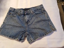 Vintage Calvin Klein Women's Denim Boyfriend Shorts Size 8 Summer Normcore Y2K
