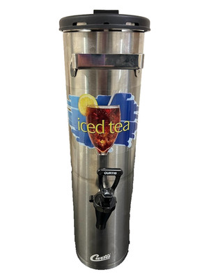 Curtis Commercial Ice Tea Beverage Narrow Dispenser 3.5 Gallon TCN