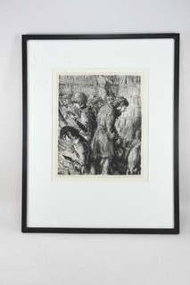 Q43Y03 Andreas Paul Weber Lithograph Hand Signed and Numbered 62/150