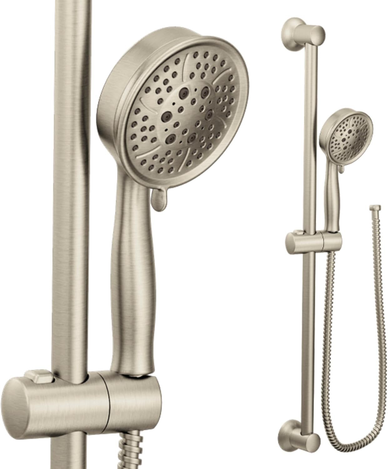 Handheld Shower Head With Slide Bar Eco New