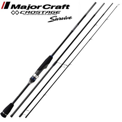 MAJOR CRAFT Light Game Fishing Spinning Travel Rod CROSTAGE SURVIVE SCRX-784LG