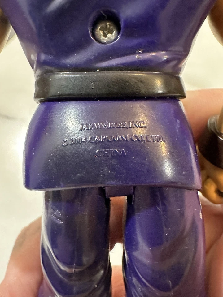 Figura de jugador Capcom Street Fighter Ken Masters Blue 2004. Foto 4 de 4