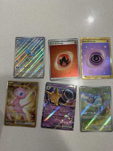 Scarlet & Violet 151 Bulk Lot - 6 Cards (No Duplicates) - Pokemon TCG - Foto 3 di 11