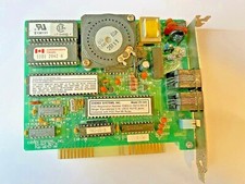 VINTAGE EVEREX EV-943 8 BIT 2400 BPS MODEM - PULLED FROM WORKING SYSTEM