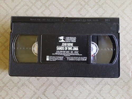 Sands of Iwo Jima (VHS, 1994, Colorized) John Wayne, Forrest Tucker. John Agar - Imagen 3 de 3