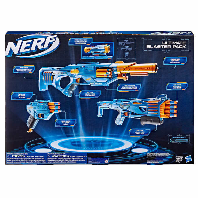 NERF ELITE 2.0 トイガンセット Amazon.com: NERF Elite 2.0 Blaster Pack : Toys & Games
