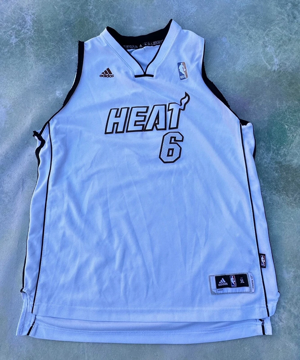 LeBron James Miami Heat White NBA Fan Apparel & Souvenirs for sale