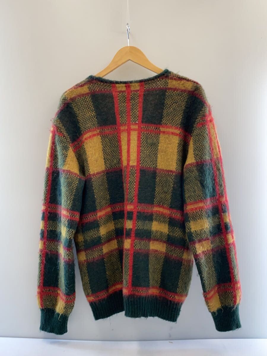 Needles Cardigan 22FW Tartan Mohair M Green Check LQ273 Used