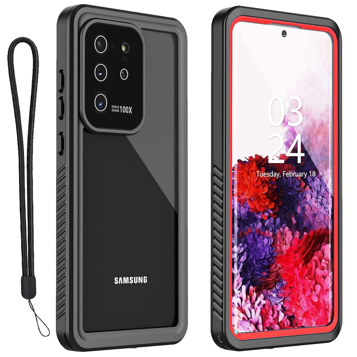 Waterproof Case For Samsung Galaxy S20 Ultra 5G Shockproof Heavy Duty Cover  slim - Main Image