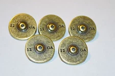 5 12 Gauge Shotgun Shell Rivetback Concho 3/4" Enmon  Leather Craft Tack Belt