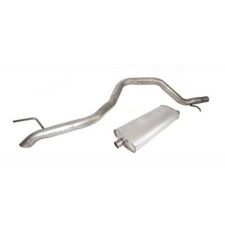 Exhaust Muffler/Tail Pipe Kit; 05-09 Jeep Grand Cherokee WK