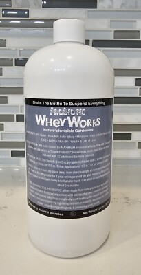 WheyWorks Super Soil ProBiotic - Promotes Vigor & Stimulates Growth - 32 Oz / 1L