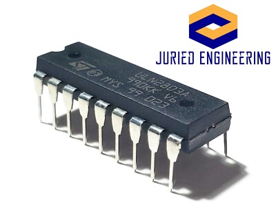 10PCS STMicroelectronics ULN2803A ULN2803 Darlington Transistor Array NPN DIP-18