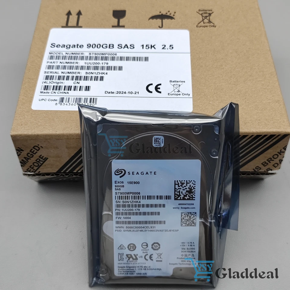 Seagate 900GB 2.5" Hard Drive ST900MP0006 15K SAS Internal - Image 4 of 4