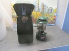 Vintage COLEMAN LANTERN 220H AND Guillotine METAL Green CASE Nice