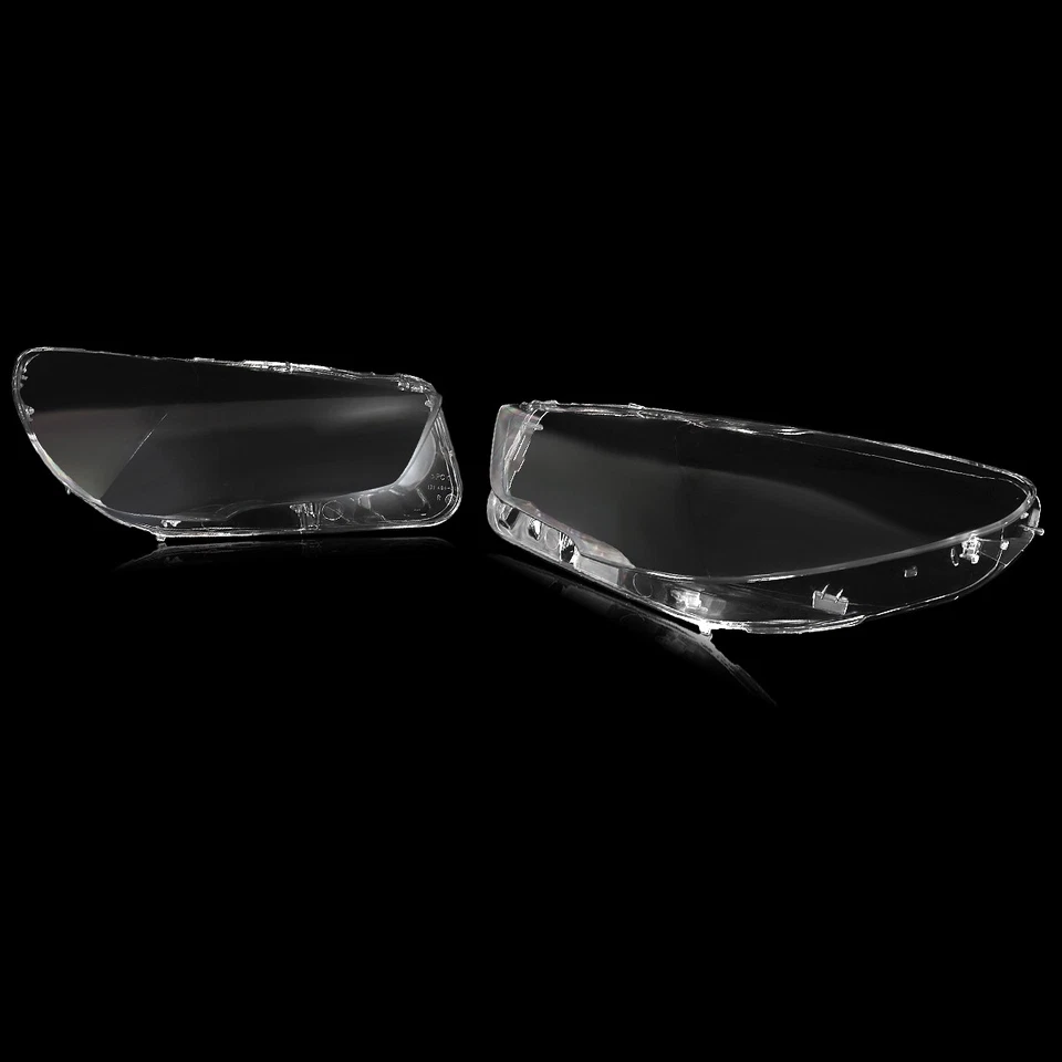 Pair Headlight Lens Cover Replacement For 2010-2017 BMW 5 Series 535i GT F07 Foto 4 de 4