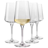 Krosno Infinity GläSer FüR WeißWein Wein | Set 4 | 400 Ml | SpüLmaschine