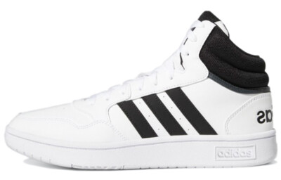adidas Hoops 3.0 Mid White - GW3019