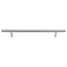 Amerock Stainless Steel Hollow 7 1/2" (192mm) Ctr Cabinet Bar Pull BP36802SS