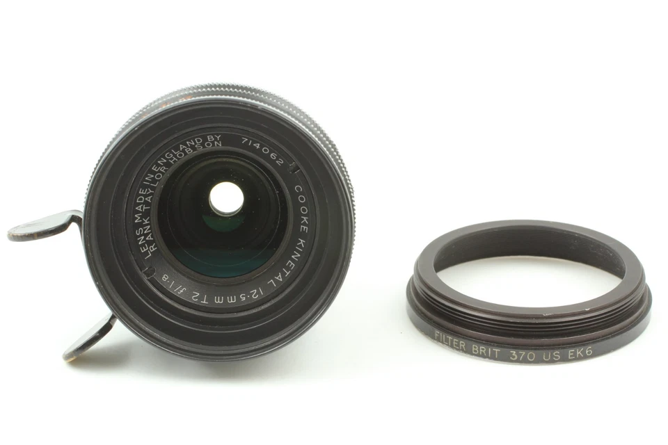 COOKE KINETAL 12.5mm T2 F/1.8 Taylor hobson Priflex For Arriflex 16mm From JAPAN - Image 3 of 4