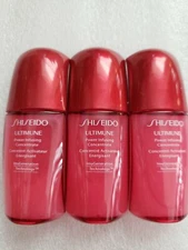 3x Shiseido Ultimune Power Infusing Concentrate 0.33 oz / 10ml Each NEW