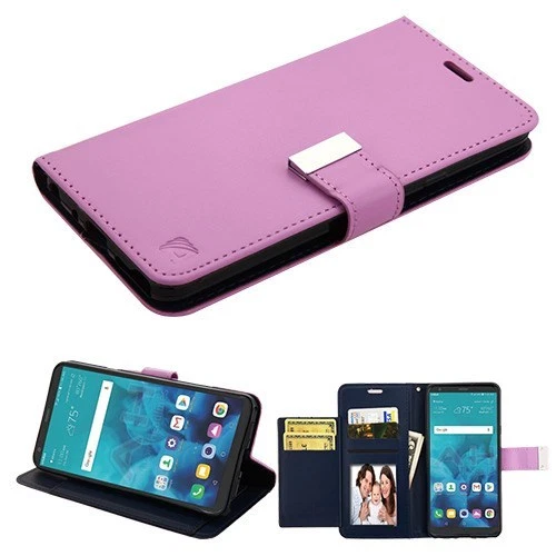 For Apple iPhone 7 8 Plus 5 Card Slot Leather Flip Wallet Case Cover Pouch +Hook - Image 4 of 4