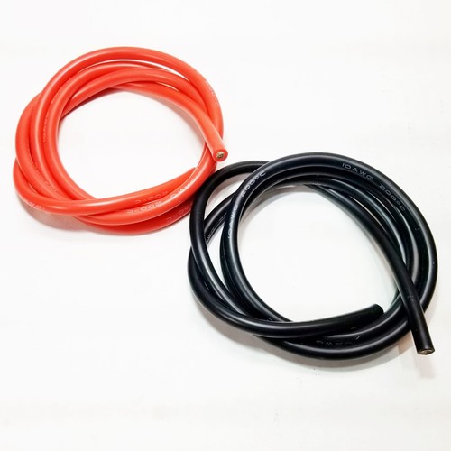 RCP RC Wire 6 awg, 8 awg, 10 awg, or 12 awg - 3 Feet Red & 3 Feet Black - Picture 4 of 23