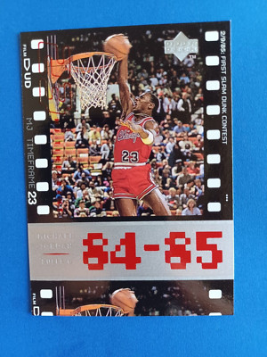 1998-99 UPPER DECK MICHAEL JORDAN MJ TIMEFRAME #3 FIRST SLAM DUNK CONTEST