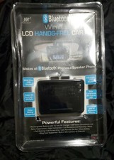 BLUETOOTH WIRELESS LCD HANDS-FREE CAR KIT NEW