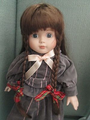 Marian Yu Design MYD 16 Bisque Doll SCHOOL GIRL Beautiful w/box