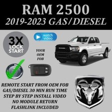 Plug Play Remote Start 2019-2023 Ram 2500 Diesel Push To Start Plug Play Remote Start 2019-2023 Ram 2500 Diesel Push To Start